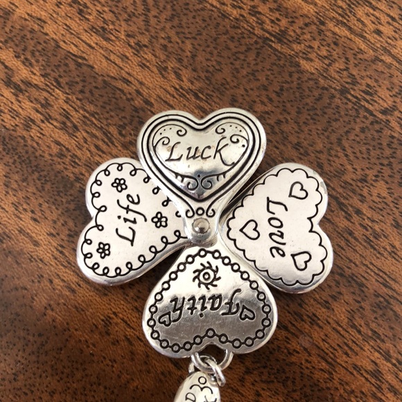 BRIGHTON GOOD LUCK hanging charm key chain - Picture 6 of 13